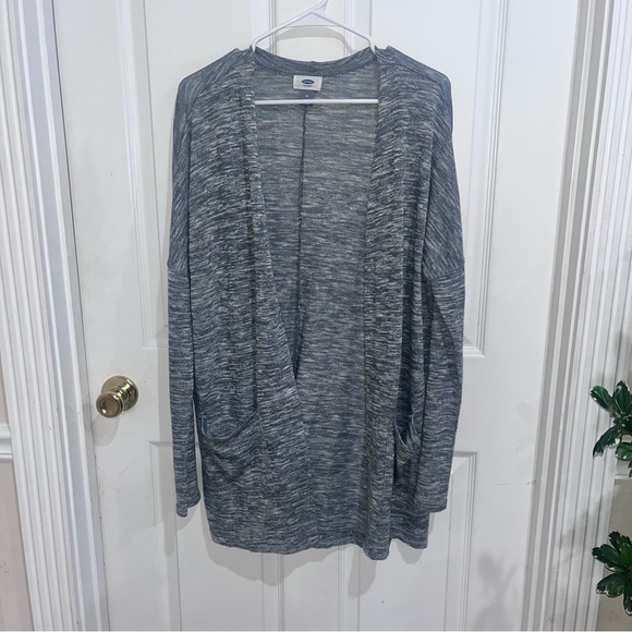 Old navy gray women’s cardigan sz med - Picture 1 of 5
